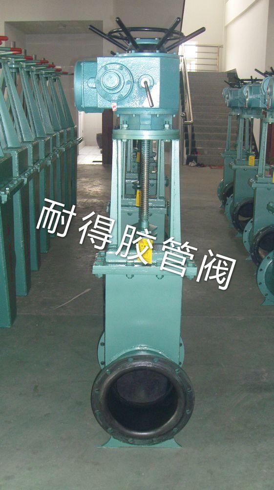手動(dòng)襯膠調節閥